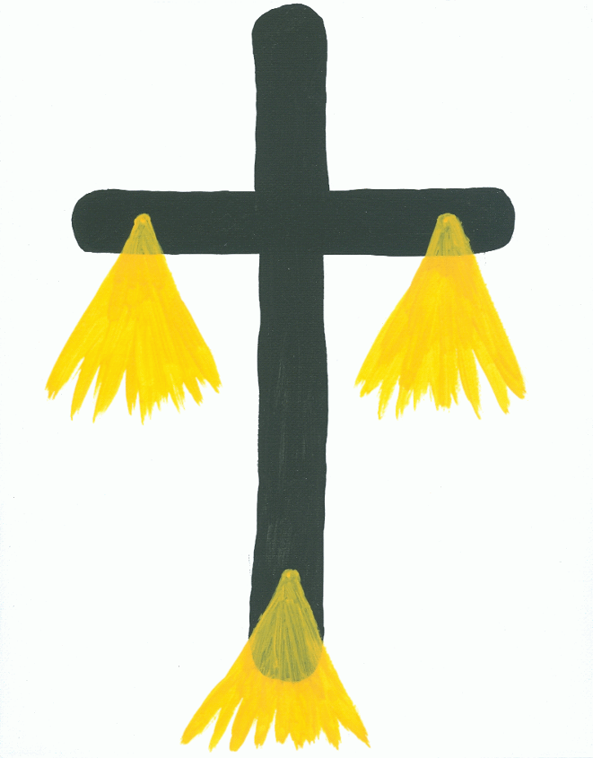 Image of the Sign of the Cross in the Sky by Bertha Monroe